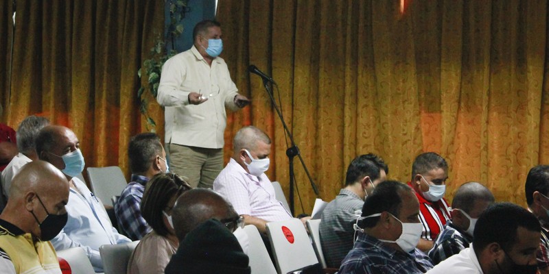 Encuentro con dirigentes provinciales y municipales - Sancti Spíritus