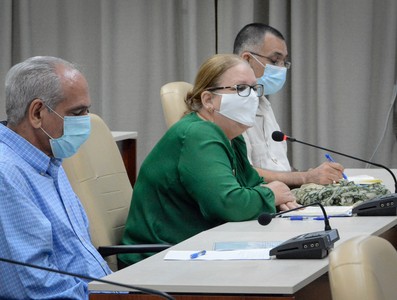 Reunión de Trabajo del Ministerio de Salud Pública - Palacio de la Revolución