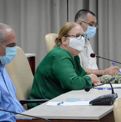 Reunión de Trabajo del Ministerio de Salud Pública - Palacio de la Revolución