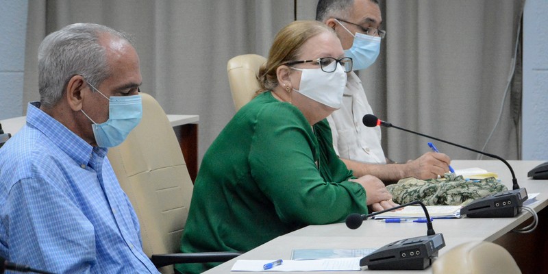 Reunión de Trabajo del Ministerio de Salud Pública - Palacio de la Revolución