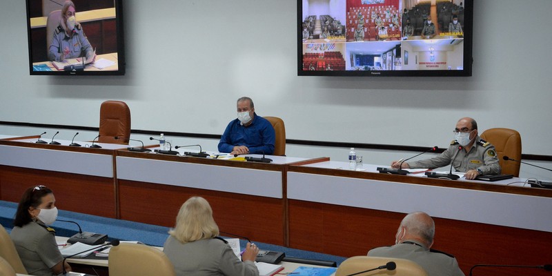 Reunión de Trabajo de la Aduana General de la República -  Febrero 16, 2021 - Palacio de la Revolución