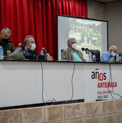 Encuentro con dirigentes provinciales y municipales - Artemisa