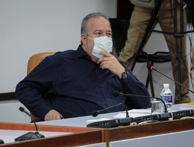 Reunión de Trabajo del Ministerio del Transporte (MITRANS), en el Palacio de la Revolución.   25 de marzo 2021   -   Fotos: Estudios Revolución