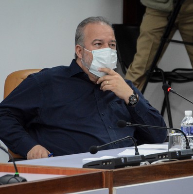 Reunión de Trabajo del Ministerio del Transporte (MITRANS), en el Palacio de la Revolución.   25 de marzo 2021   -   Fotos: Estudios Revolución