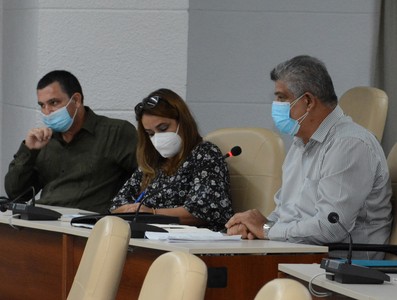Reunión de Trabajo del Ministerio de la Informática y las Comunicaciones - Palacio de la Revolución