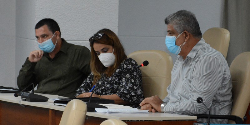Reunión de Trabajo del Ministerio de la Informática y las Comunicaciones - Palacio de la Revolución