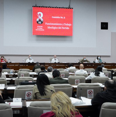 8vo. Congreso del Partido Comunista de Cuba, Segunda Jornada.  Fotos: Estudios Revolución