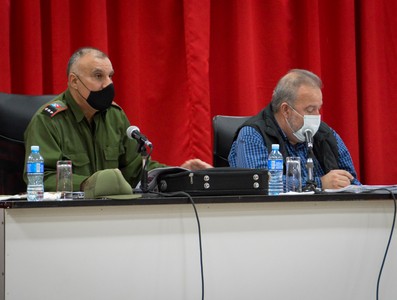 Encuentro con dirigentes provinciales y municipales - Artemisa