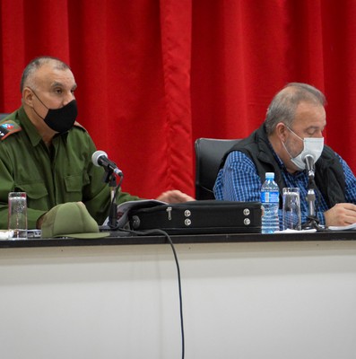 Encuentro con dirigentes provinciales y municipales - Artemisa