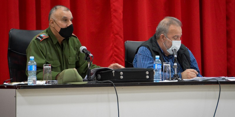 Encuentro con dirigentes provinciales y municipales - Artemisa