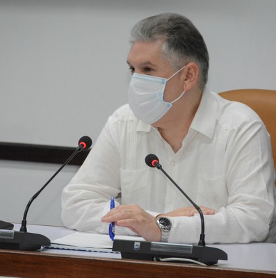 Reunión de Trabajo del Ministerio de Economía y Planificación   -  Marzo 2, 2021 - Palacio de la Revolución - Fotos: Estudios Revolución