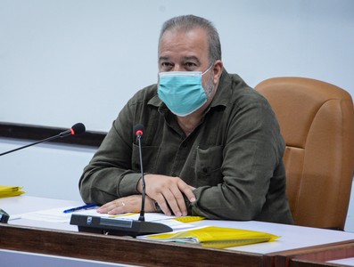Reunión de Trabajo del Ministerio de Relaciones Exteriores (MINREX), en el Palacio de la Revolución.   27 de marzo 2021   -   Fotos: Estudios Revolución