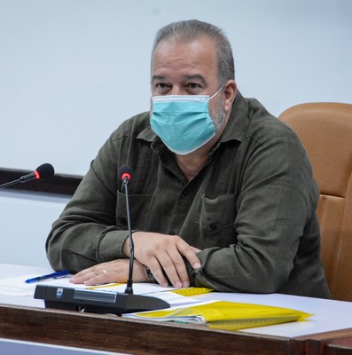 Reunión de Trabajo del Ministerio de Relaciones Exteriores (MINREX), en el Palacio de la Revolución.   27 de marzo 2021   -   Fotos: Estudios Revolución