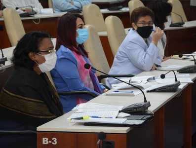 Reunión de Trabajo del Ministerio de Salud Pública - Palacio de la Revolución