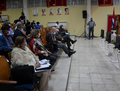 Encuentro con dirigentes provinciales y municipales - Granma