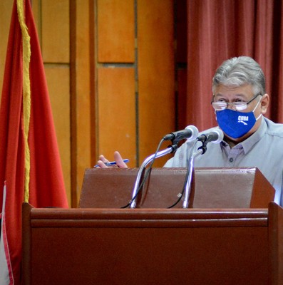 Encuentro con dirigentes provinciales y municipales - Guantánamo