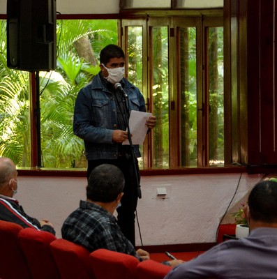 Encuentro con dirigentes provinciales y municipales - Holguin