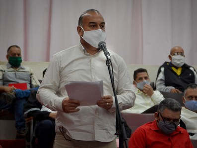 Encuentro con dirigentes provinciales y municipales - Las Tunas