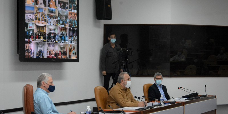 Reunión de Trabajo del Ministerio de la Informática y las Comunicaciones - Palacio de la Revolución