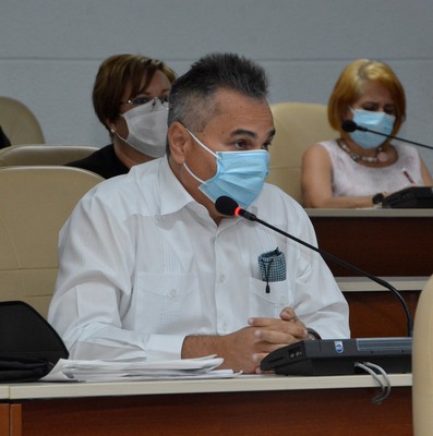 Reunión de trabajo de BIOCUBAFARMA - Febrero 11, 2021 - Palacio de la Revolución