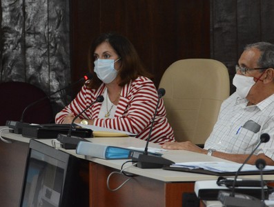 Reunión de Trabajo del Instituto de Planificación Física - Palacio de la Revolución