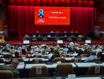 8vo. Congreso del Partido Comunista de Cuba, Segunda Jornada.  Fotos: Estudios Revolución