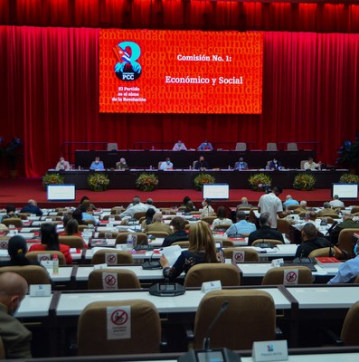 8vo. Congreso del Partido Comunista de Cuba, Segunda Jornada.  Fotos: Estudios Revolución