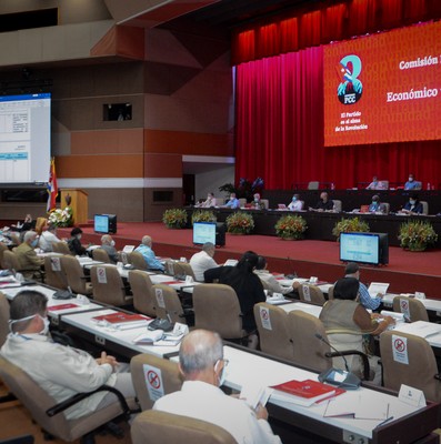 8vo. Congreso del Partido Comunista de Cuba, Segunda Jornada.  Fotos: Estudios Revolución
