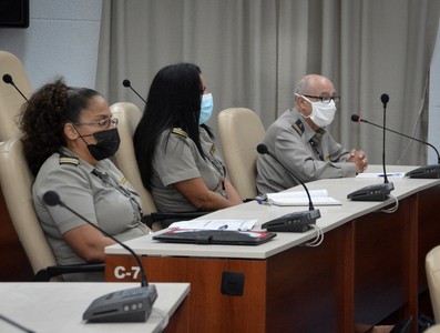 Reunión de Trabajo de la Aduana General de la República -  Febrero 16, 2021 - Palacio de la Revolución