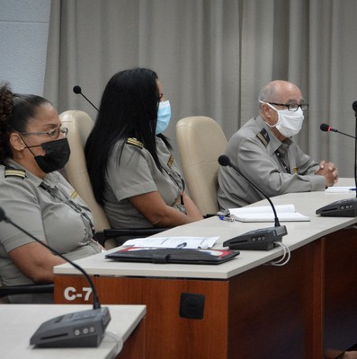 Reunión de Trabajo de la Aduana General de la República -  Febrero 16, 2021 - Palacio de la Revolución