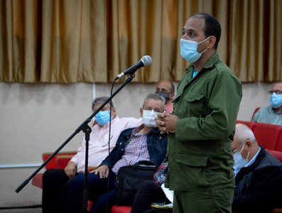 Encuentro con dirigentes provinciales y municipales - Artemisa
