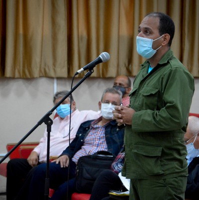 Encuentro con dirigentes provinciales y municipales - Artemisa