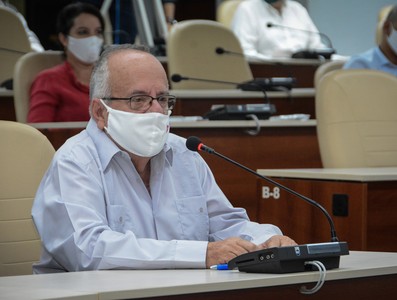Reunión de Trabajo del Ministerio de Economía y Planificación   -  Marzo 2, 2021 - Palacio de la Revolución - Fotos: Estudios Revolución