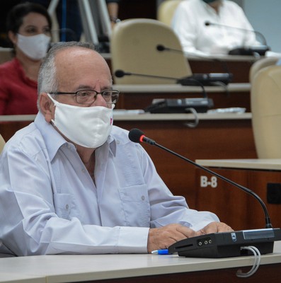 Reunión de Trabajo del Ministerio de Economía y Planificación   -  Marzo 2, 2021 - Palacio de la Revolución - Fotos: Estudios Revolución