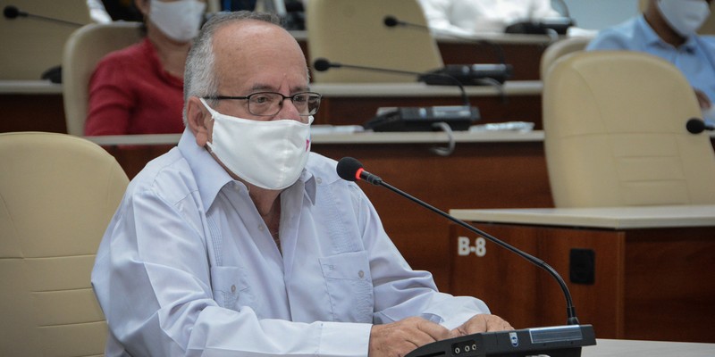 Reunión de Trabajo del Ministerio de Economía y Planificación   -  Marzo 2, 2021 - Palacio de la Revolución - Fotos: Estudios Revolución