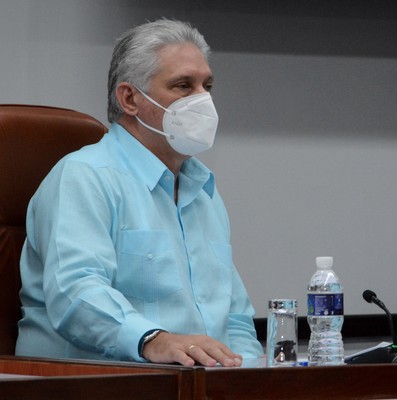 Reunión de Trabajo del Ministerio de Relaciones Exteriores (MINREX), en el Palacio de la Revolución.   27 de marzo 2021   -   Fotos: Estudios Revolución