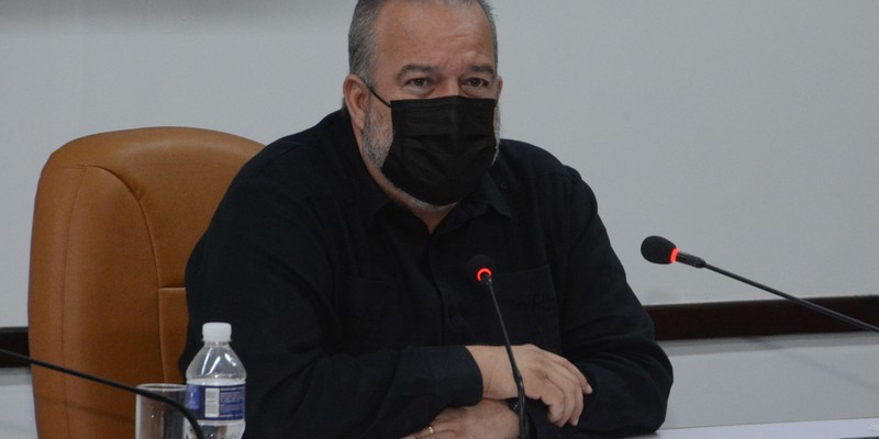 Reunión de Trabajo del Ministerio del Turismo (MINTUR), en el Palacio de la Revolución.   29 de marzo 2021   -   Fotos: Estudios Revolución