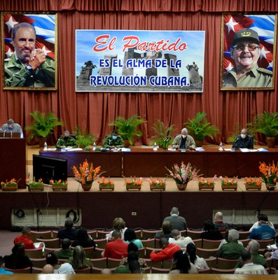 Encuentro con dirigentes provinciales y municipales - Guantánamo