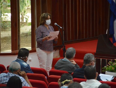 Encuentro con dirigentes provinciales y municipales - Holguin