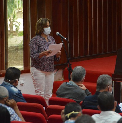 Encuentro con dirigentes provinciales y municipales - Holguin