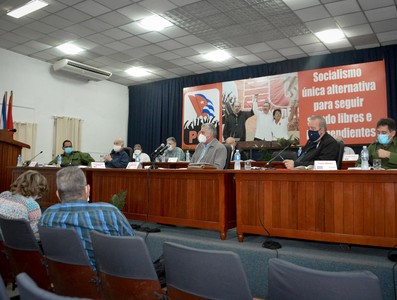 Encuentro con dirigentes provinciales y municipales - Matanzas