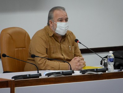 Reunión de Trabajo del Ministerio de la Informática y las Comunicaciones - Palacio de la Revolución