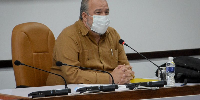 Reunión de Trabajo del Ministerio de la Informática y las Comunicaciones - Palacio de la Revolución
