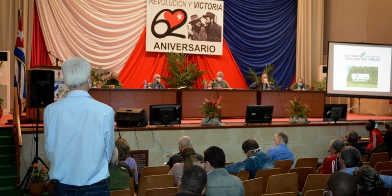 Encuentro con dirigentes provinciales y municipales - Pinar del Río