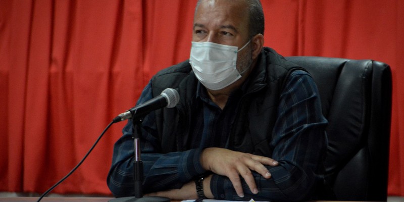 Encuentro con dirigentes provinciales y municipales - Santiago de Cuba