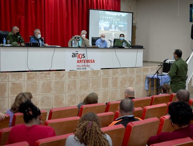 Encuentro con dirigentes provinciales y municipales - Artemisa