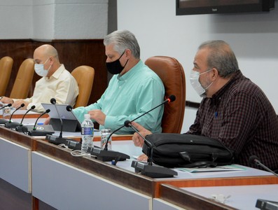 Reunión de Trabajo del Ministerio de Salud Pública - Palacio de la Revolución