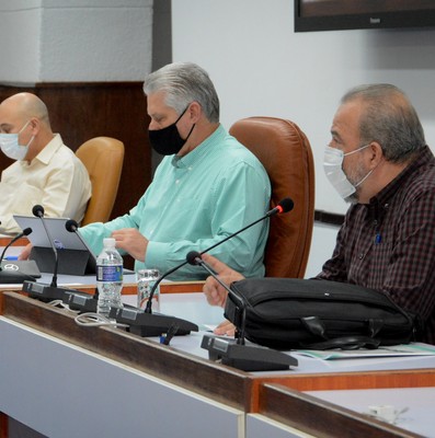 Reunión de Trabajo del Ministerio de Salud Pública - Palacio de la Revolución
