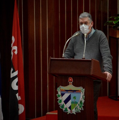 Encuentro con dirigentes provinciales y municipales - Holguin
