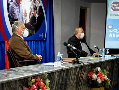 Encuentro con dirigentes provinciales y municipales - Isla de la Juventud